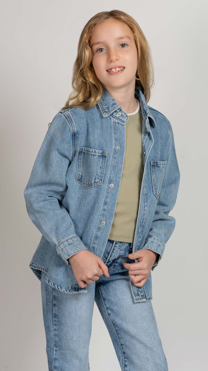 Sobrecamisa Oversize Niña Balam BL7696