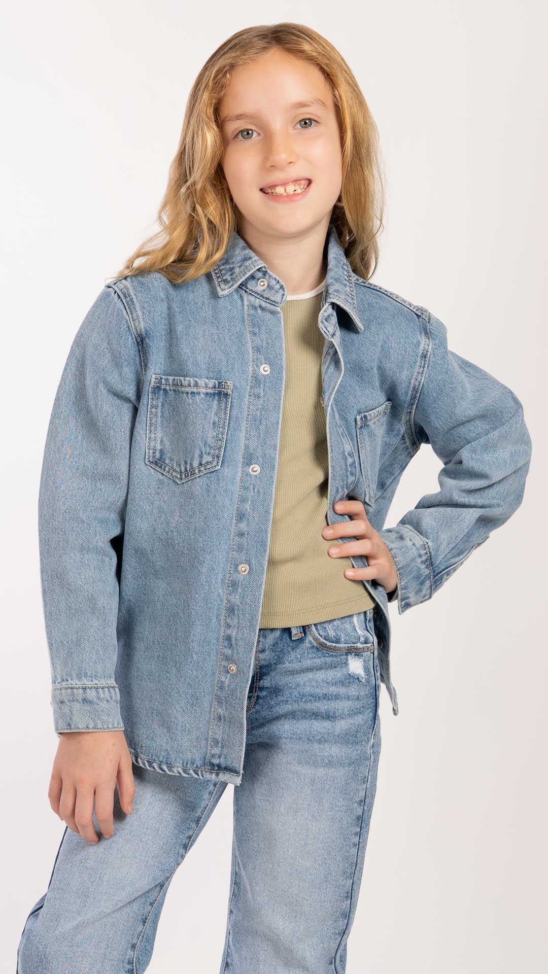 Sobrecamisa Oversize Niña Balam BL7696