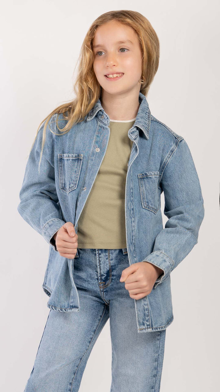 Sobrecamisa Oversize Niña Balam BL7696