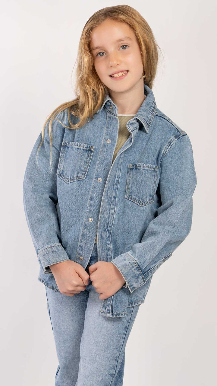 Sobrecamisa Oversize Niña Balam BL7696