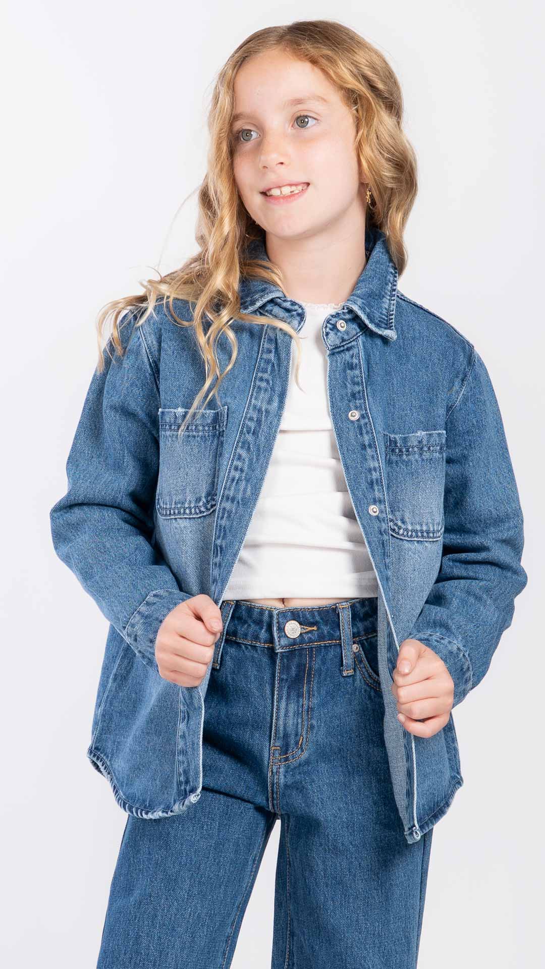 Sobrecamisa Oversize Niña Balam BL7699