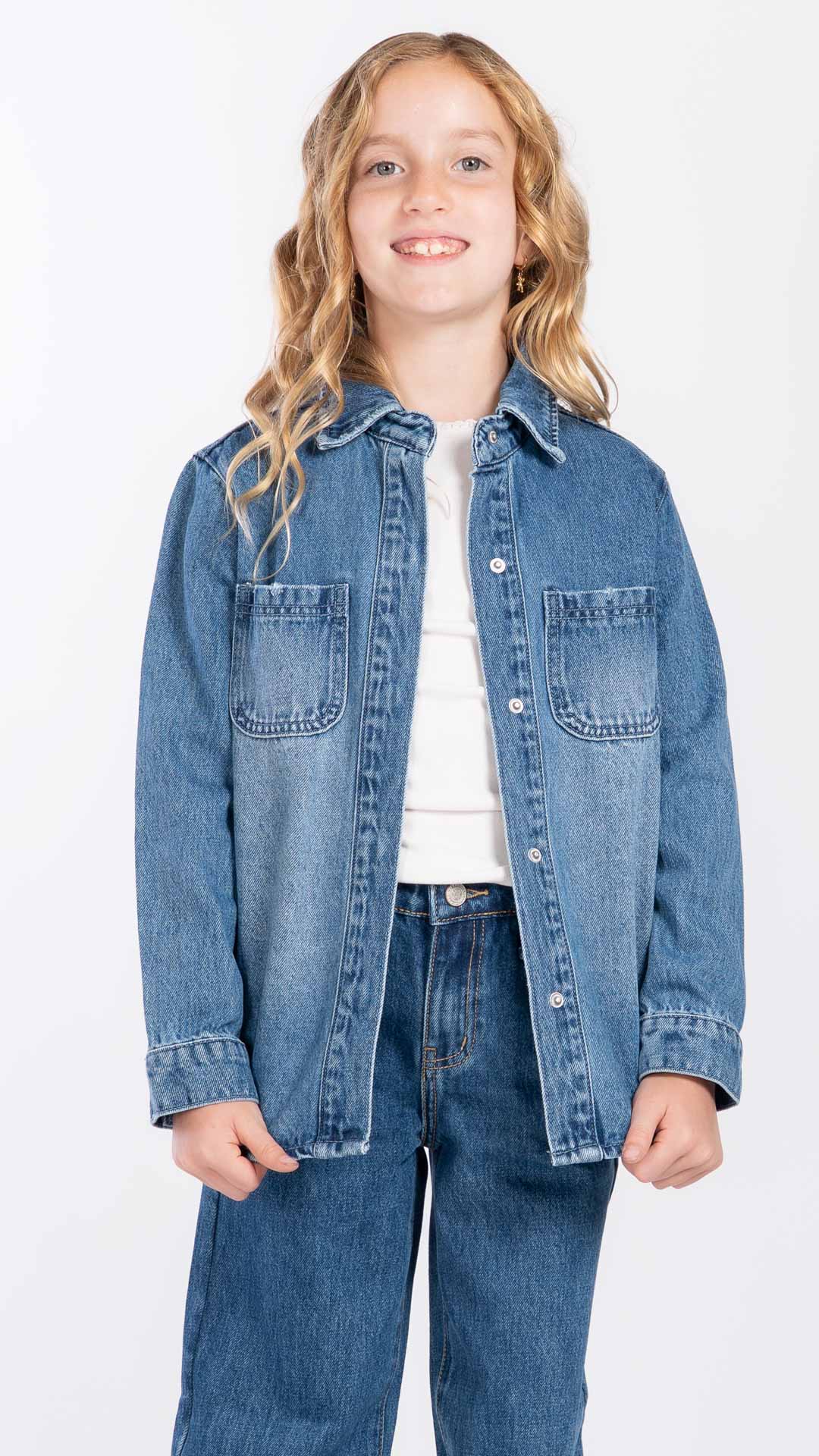 Sobrecamisa Oversize Niña Balam BL7699