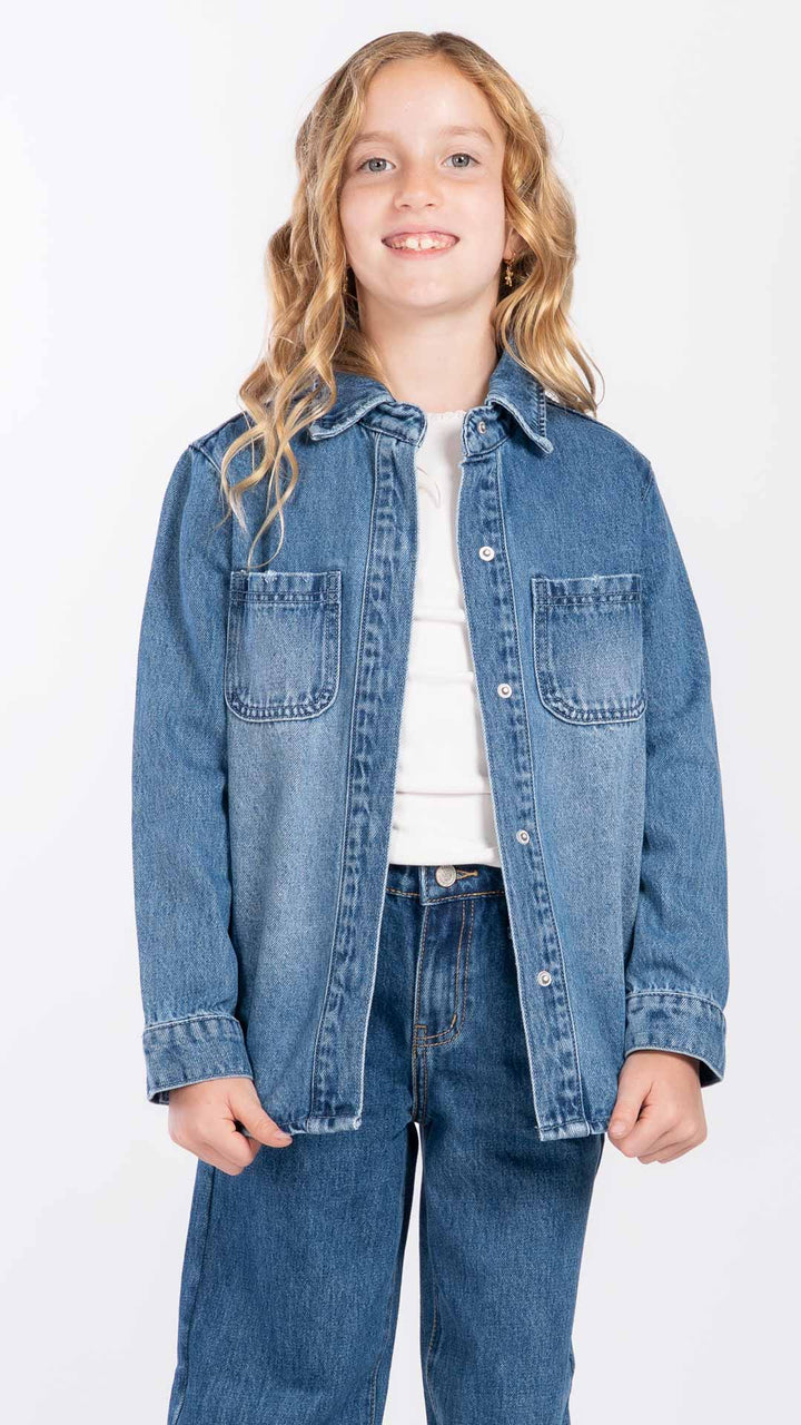 Sobrecamisa Oversize Niña Balam BL7699