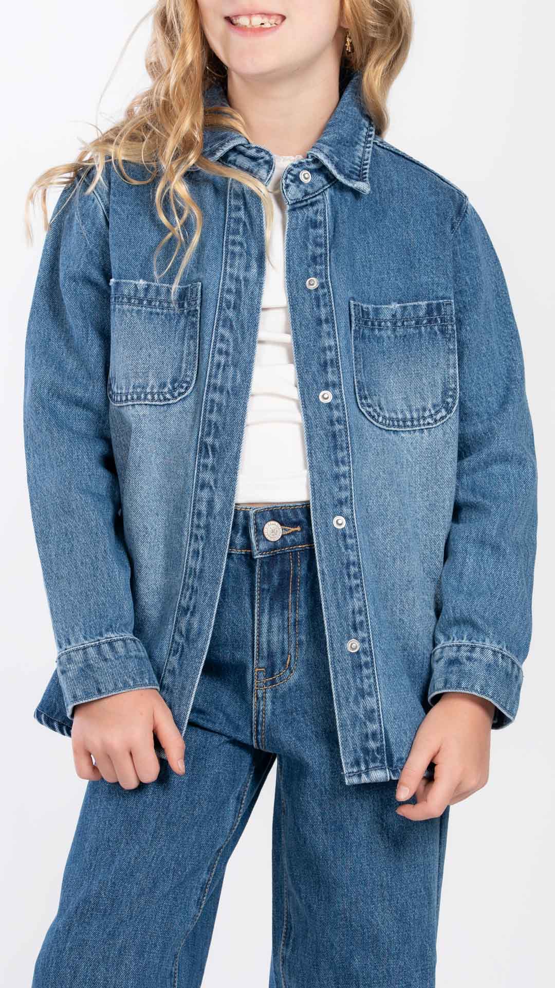 Sobrecamisa Oversize Niña Balam BL7699
