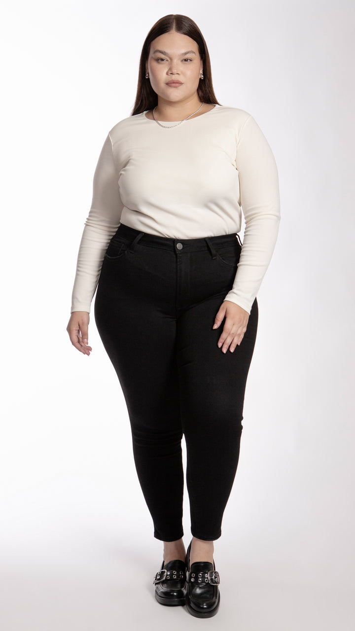 Pantalón High Rise Skinny Curvy Balam BL220