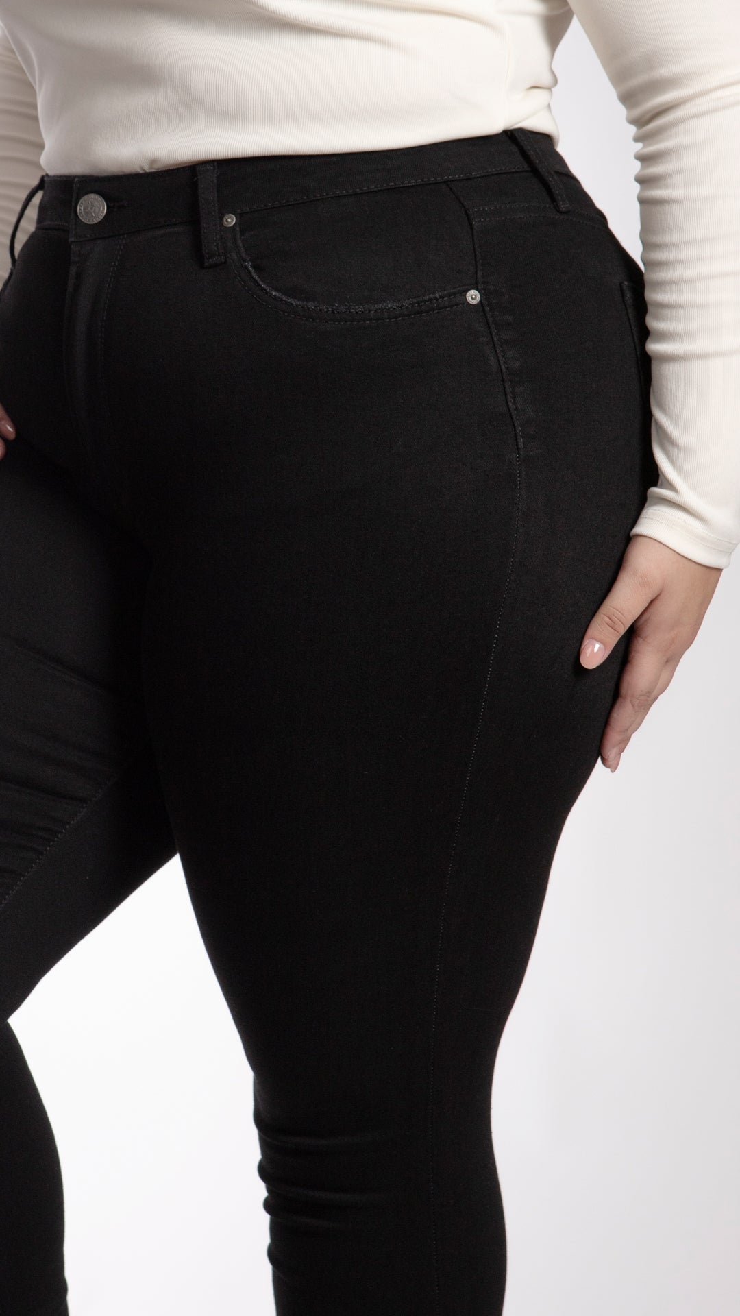 Pantalón High Rise Skinny Curvy Balam BL220