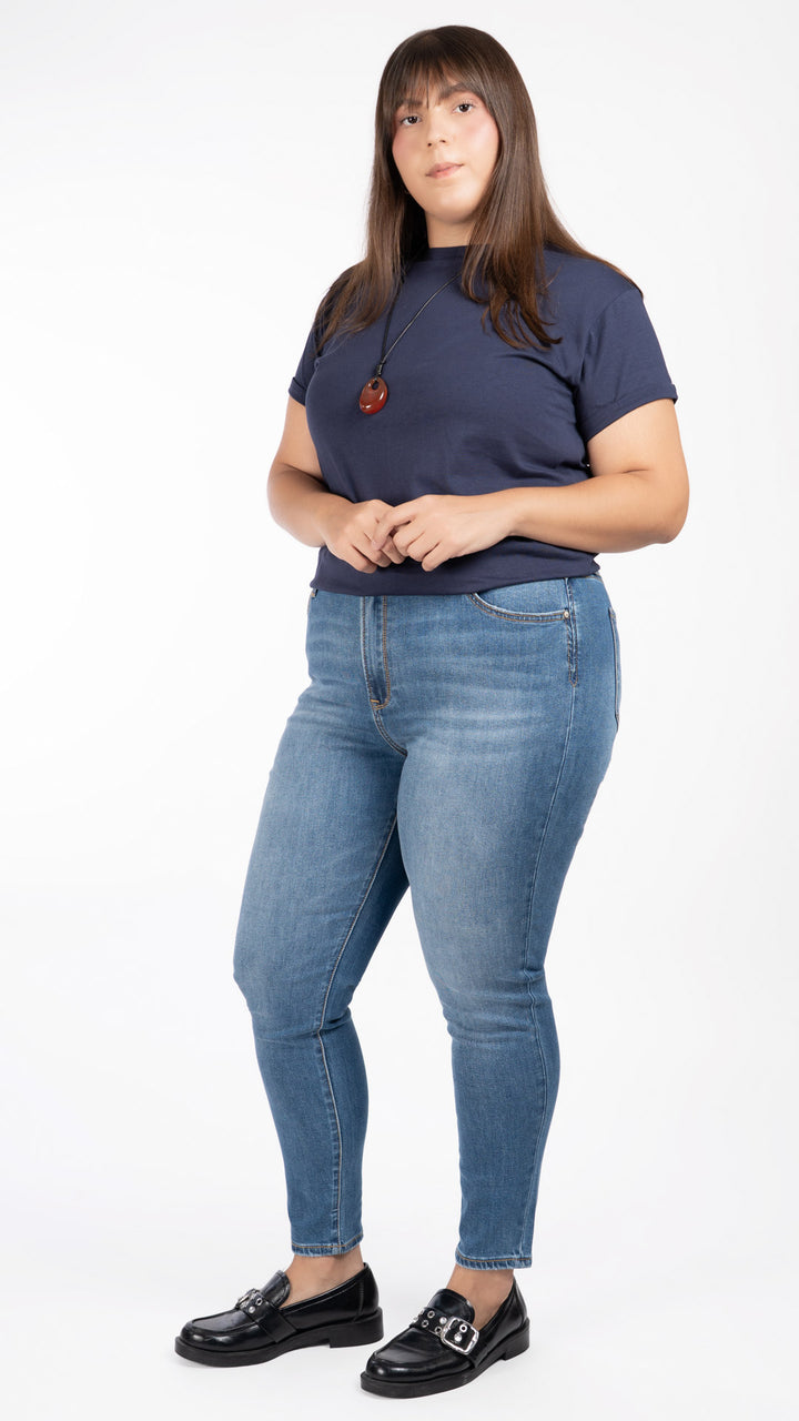 Pantalón High Rise Skinny Curvy Balam BL0221