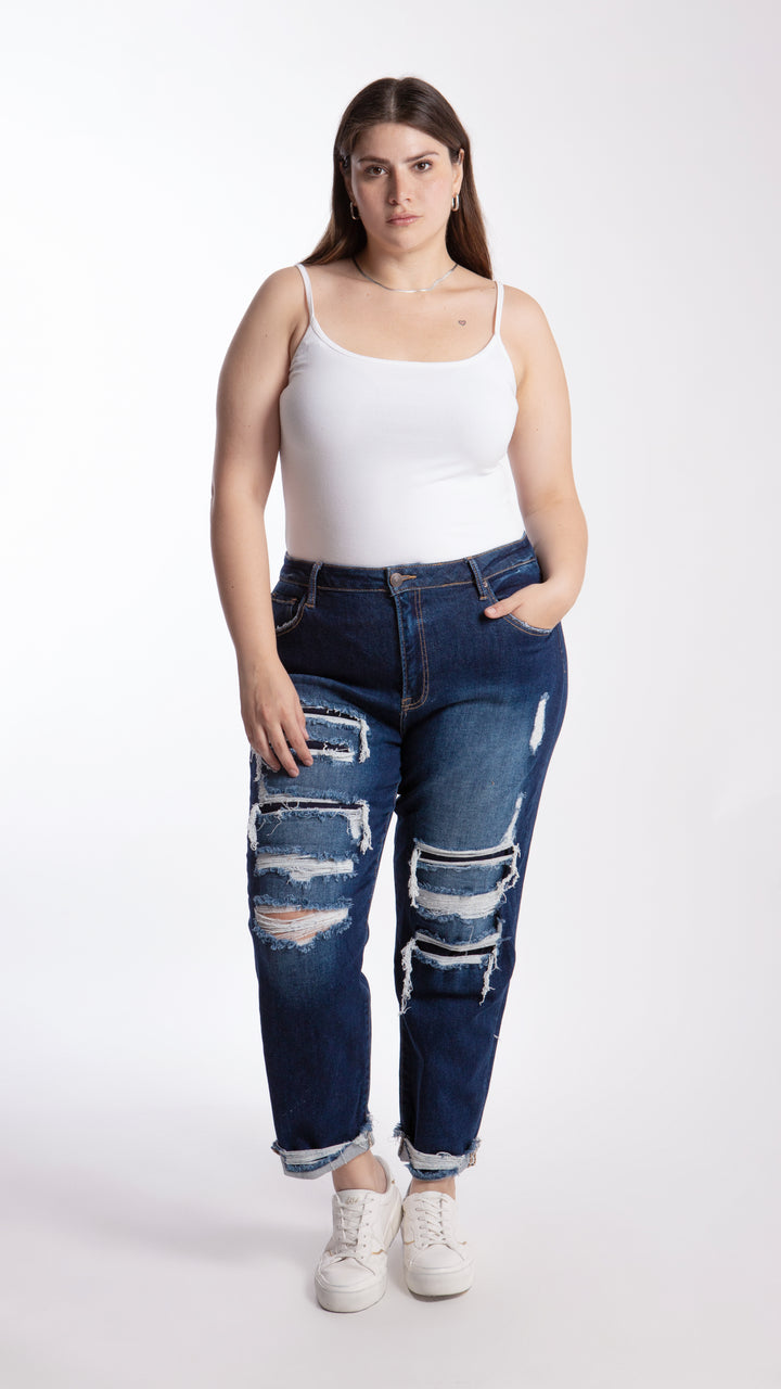 Pantalón Mom Curvy Balam BL6305