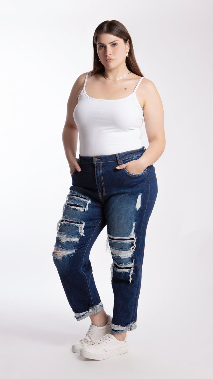 Pantalón Mom Curvy Balam BL6305