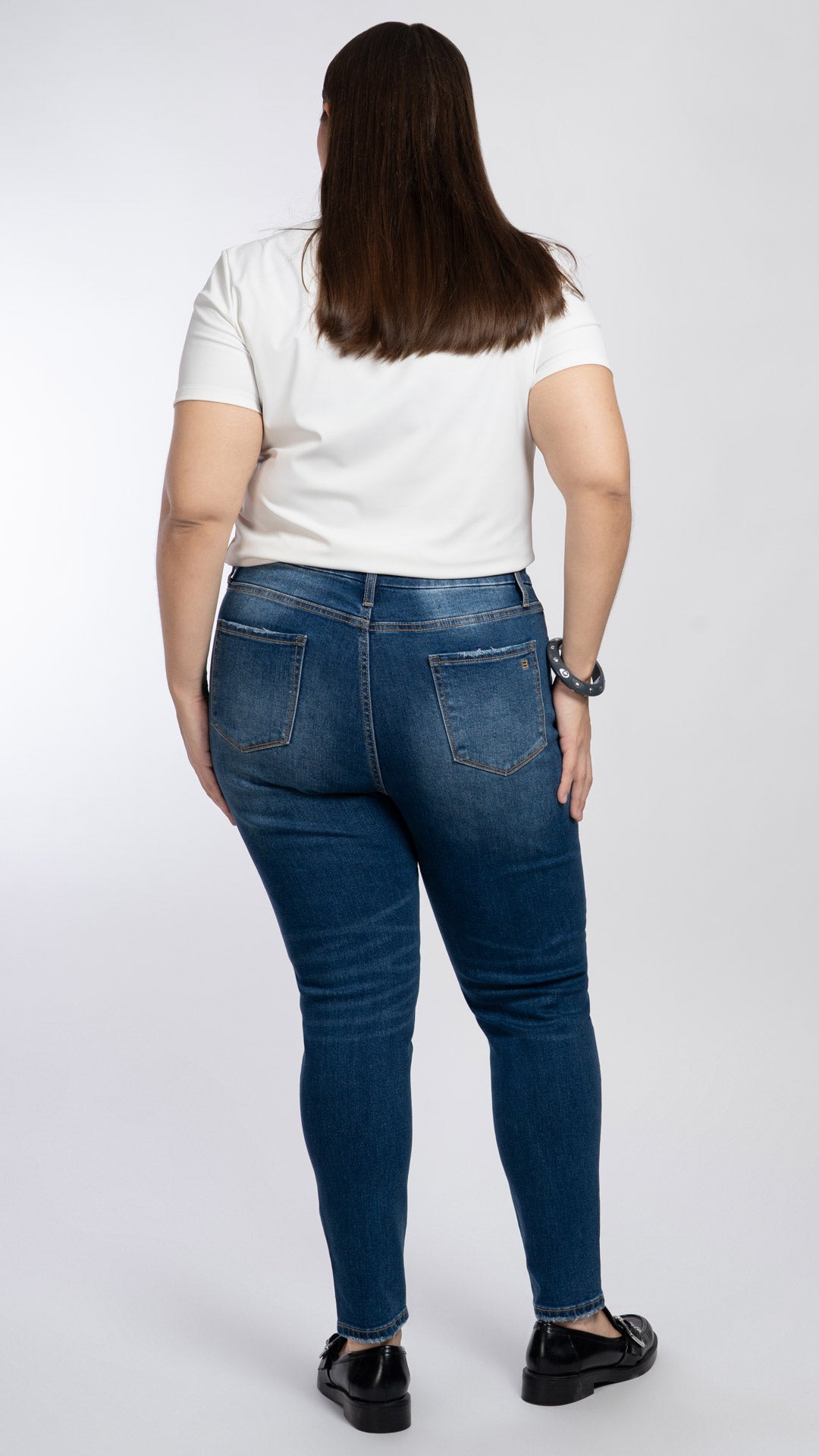 Pantalón High Rise Skinny Curvy Balam BL6451