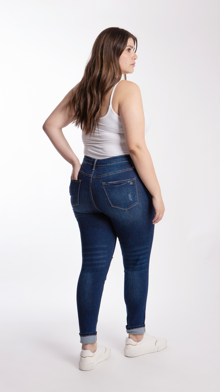 Pantalón High Rise Skinny Curvy Balam BL6459R