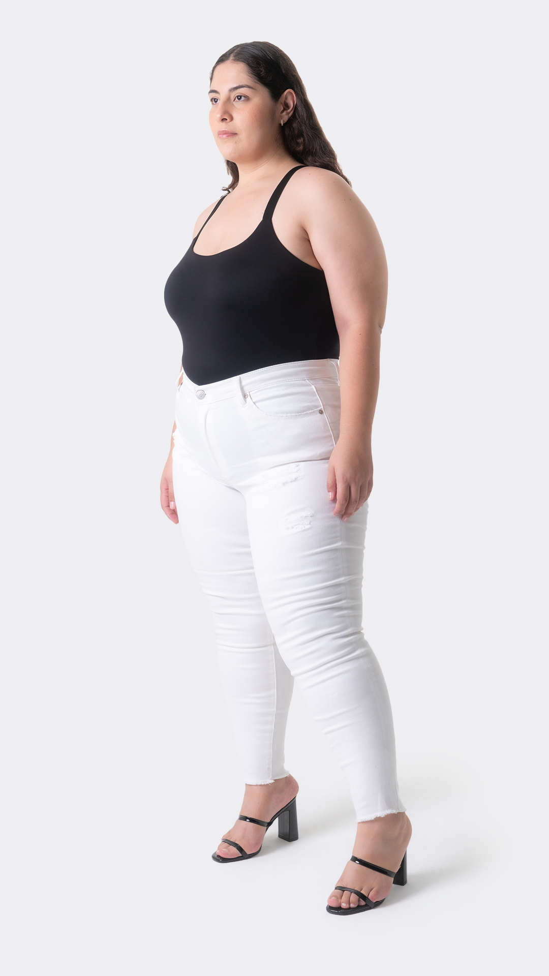 Pantalón High Rise Skinny Curvy Balam BL6474