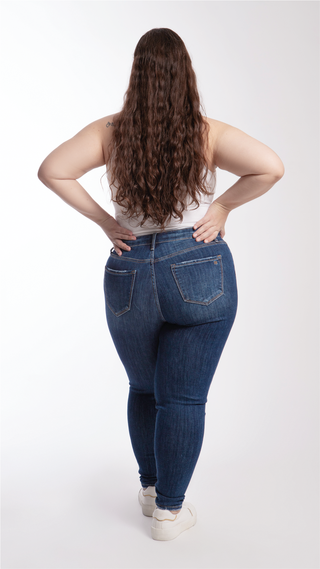 Pantalón High Rise Skinny Curvy Balam BL6510