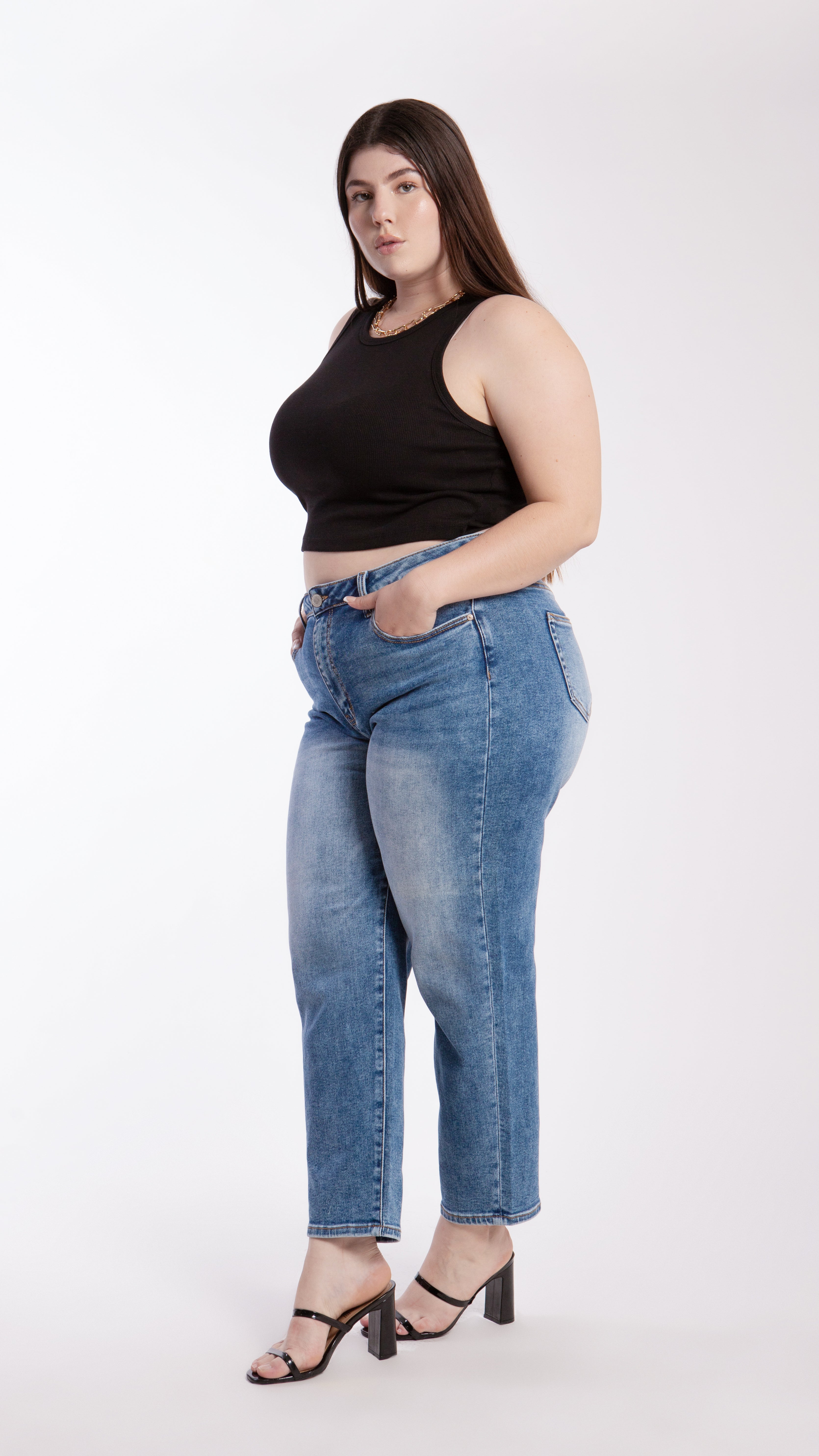 Pantalón Mom Curvy Balam BL6600