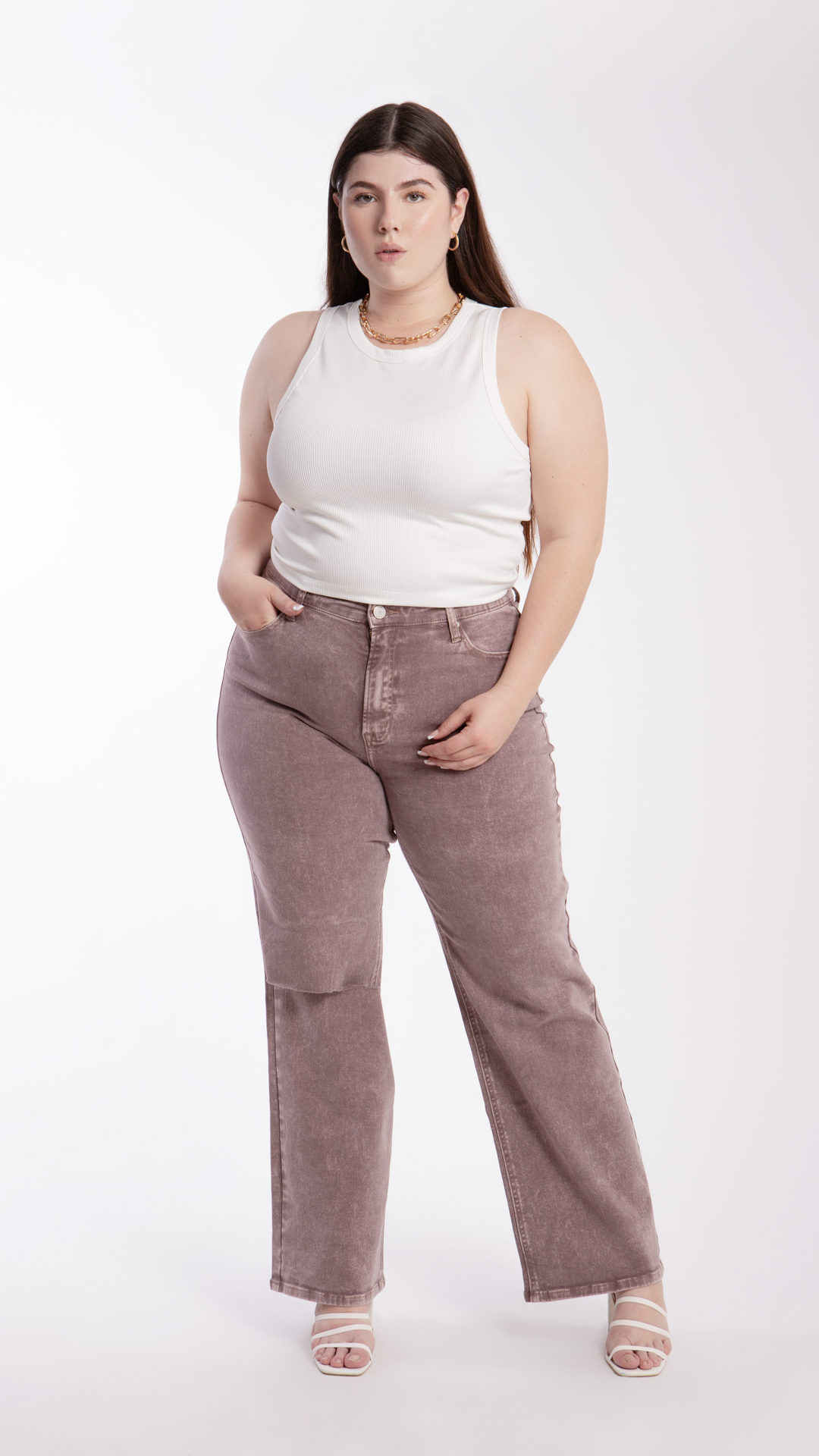 Pantalón Wide Leg Curvy Balam BL6615