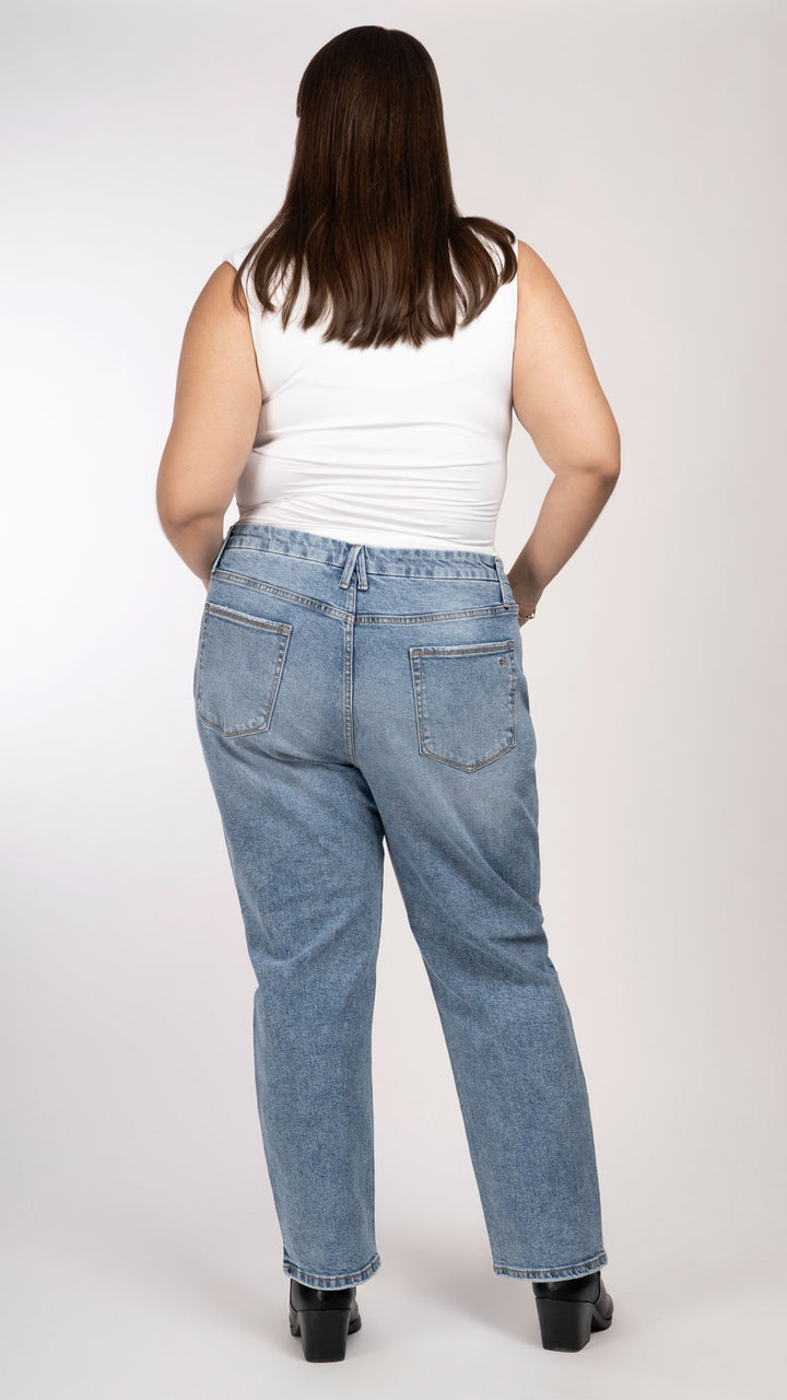 Pantalón Straight Straight Curvy Balam BL7014