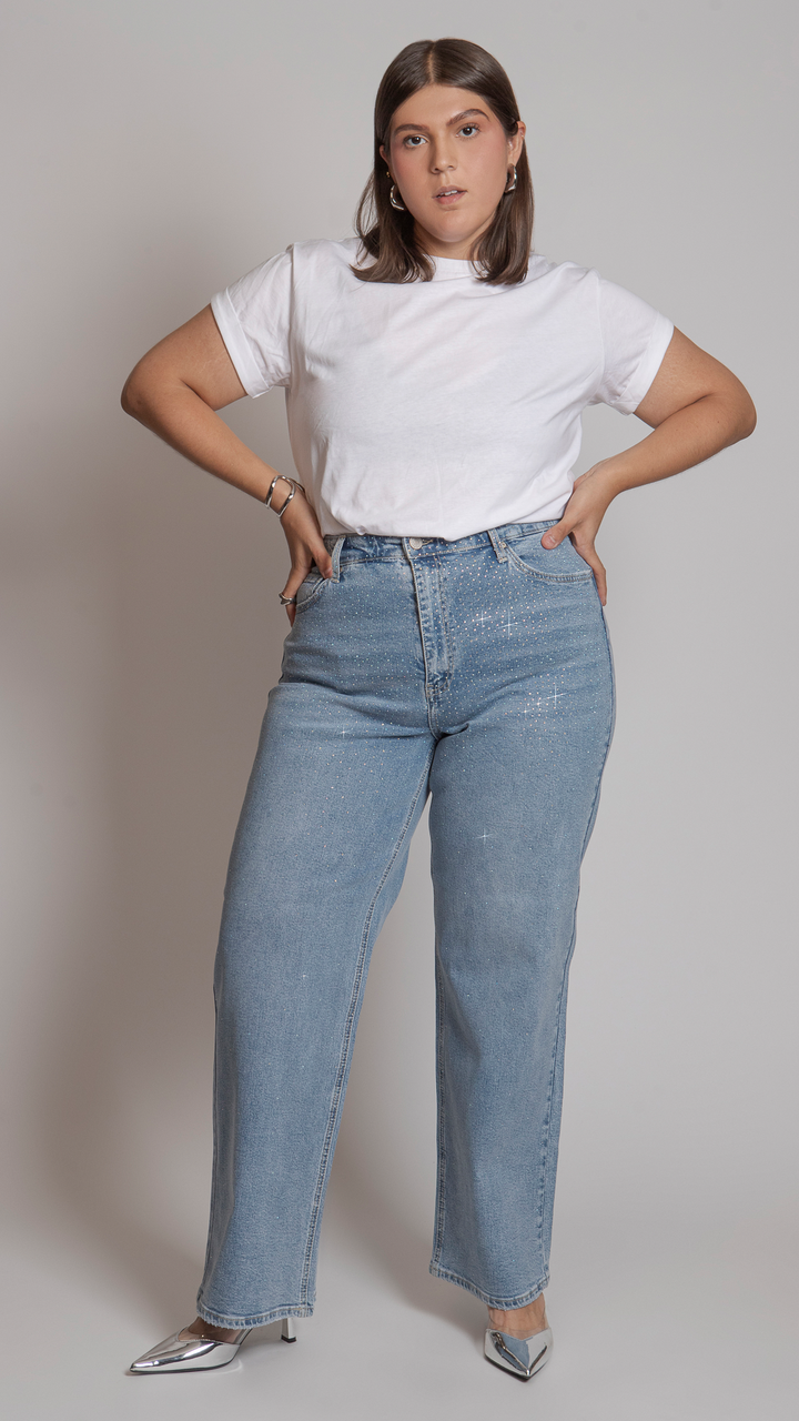 Pantalón Wide Leg Curvy Balam BL7115