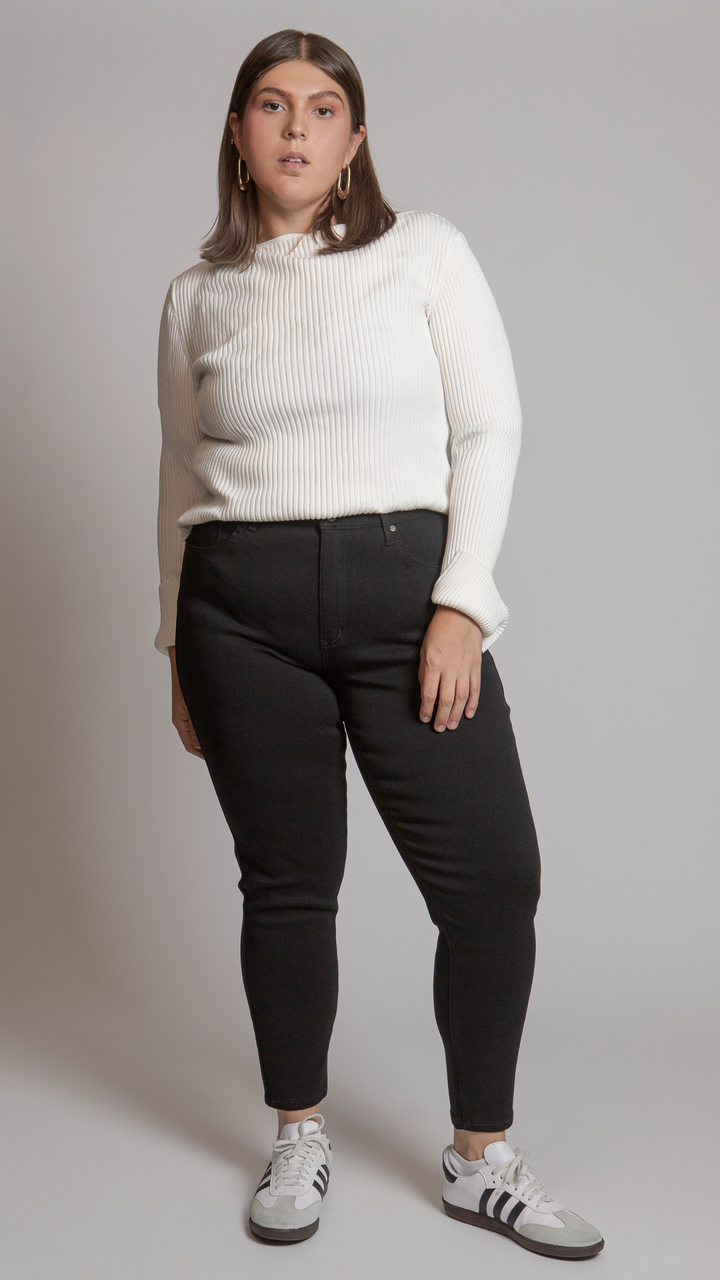 Leggings High Rise Skinny Curvy Balam BL7143
