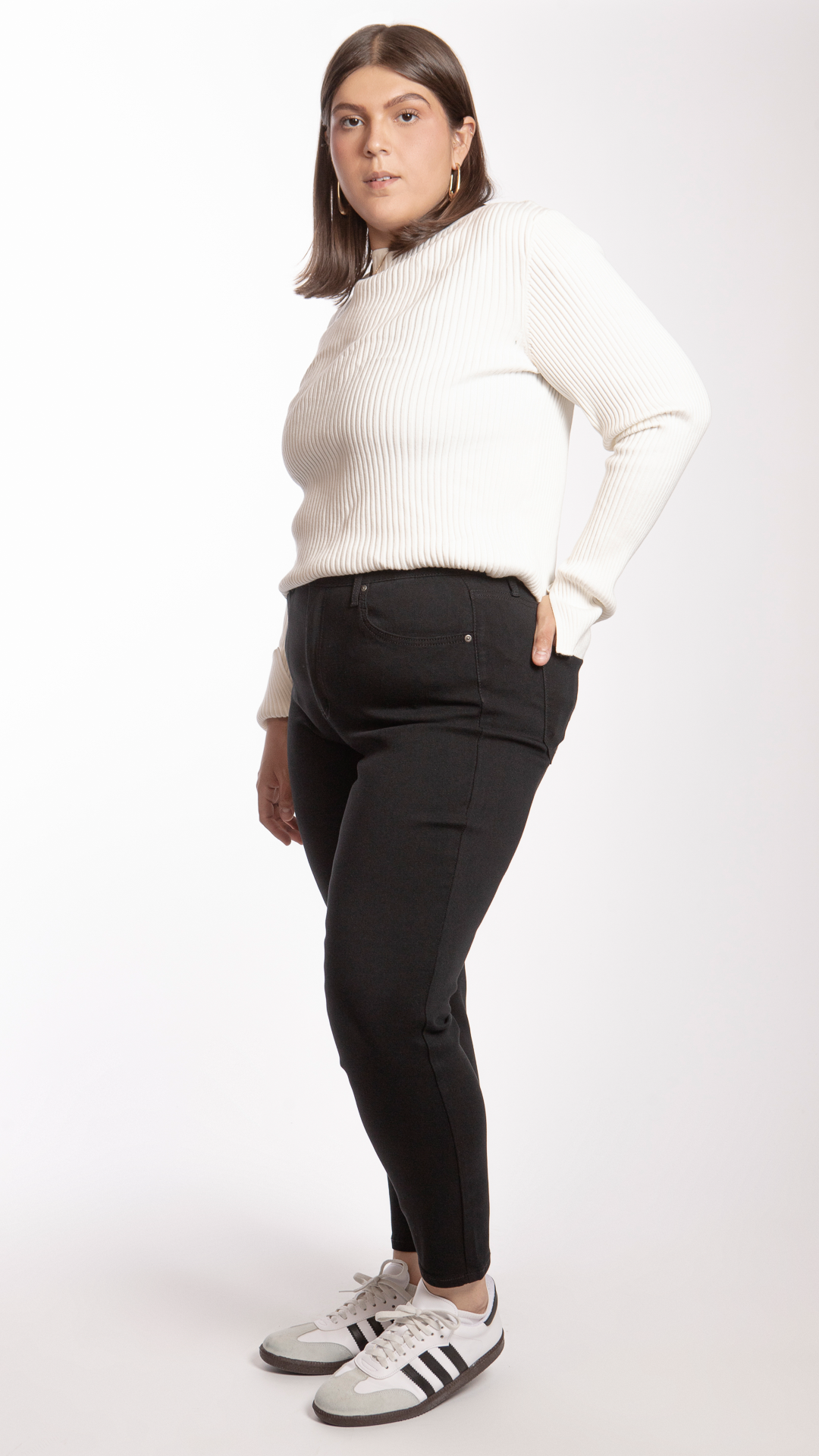 Leggings High Rise Skinny Curvy Balam BL7143