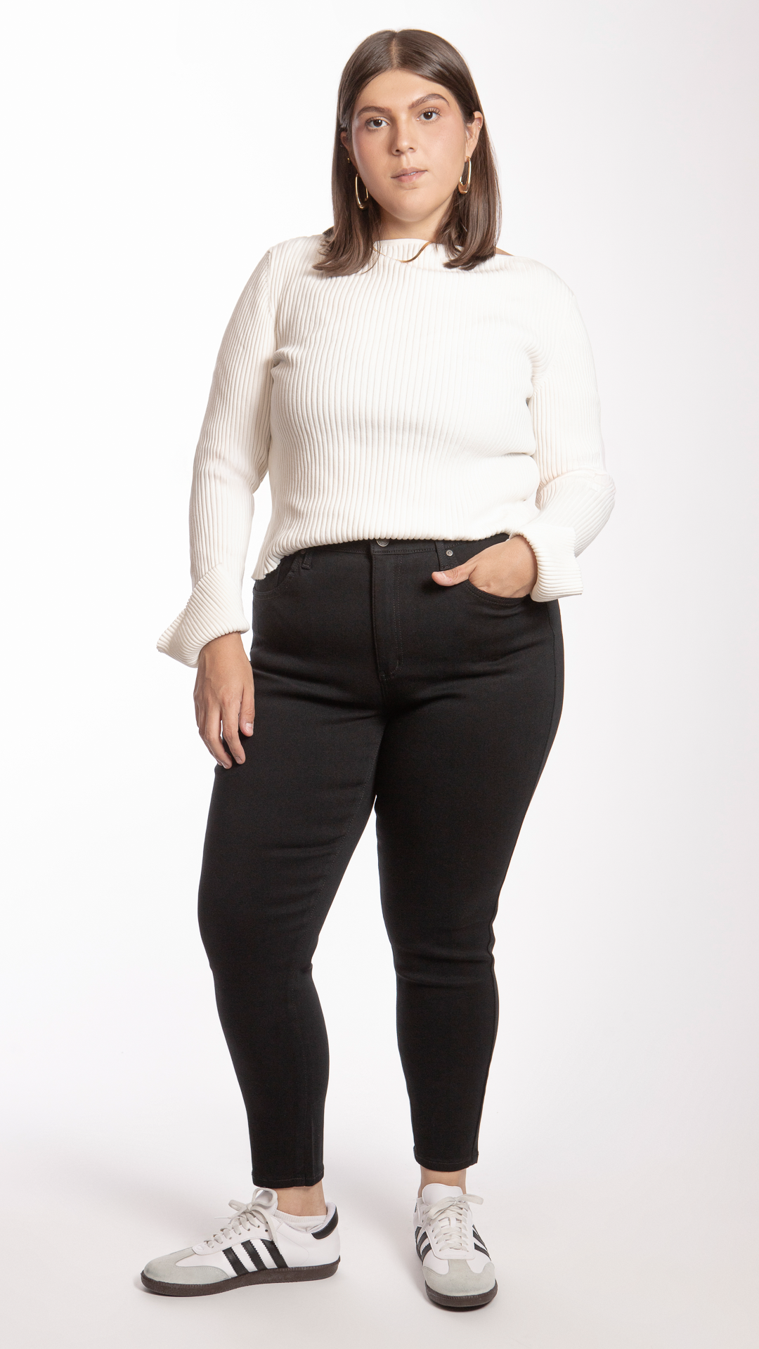 Leggings High Rise Skinny Curvy Balam BL7143