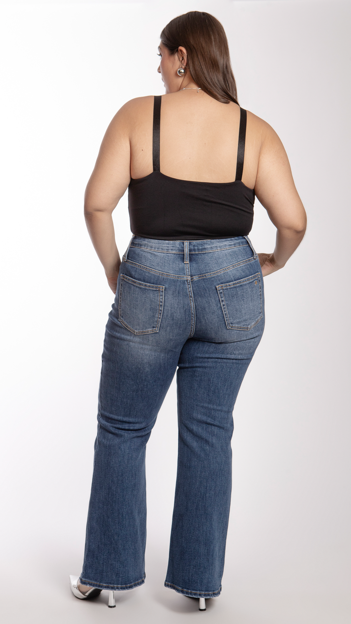 Pantalón Flare Curvy Balam BL7153