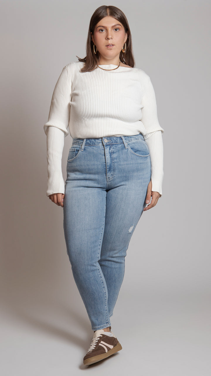 Pantalón High Rise Skinny Curvy Balam BL7162