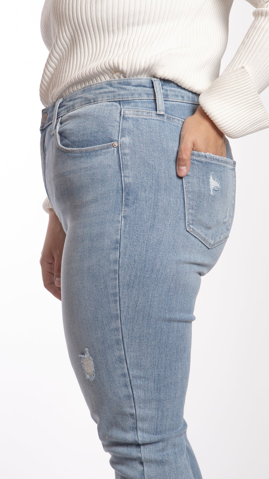 Pantalón High Rise Skinny Curvy Balam BL7162