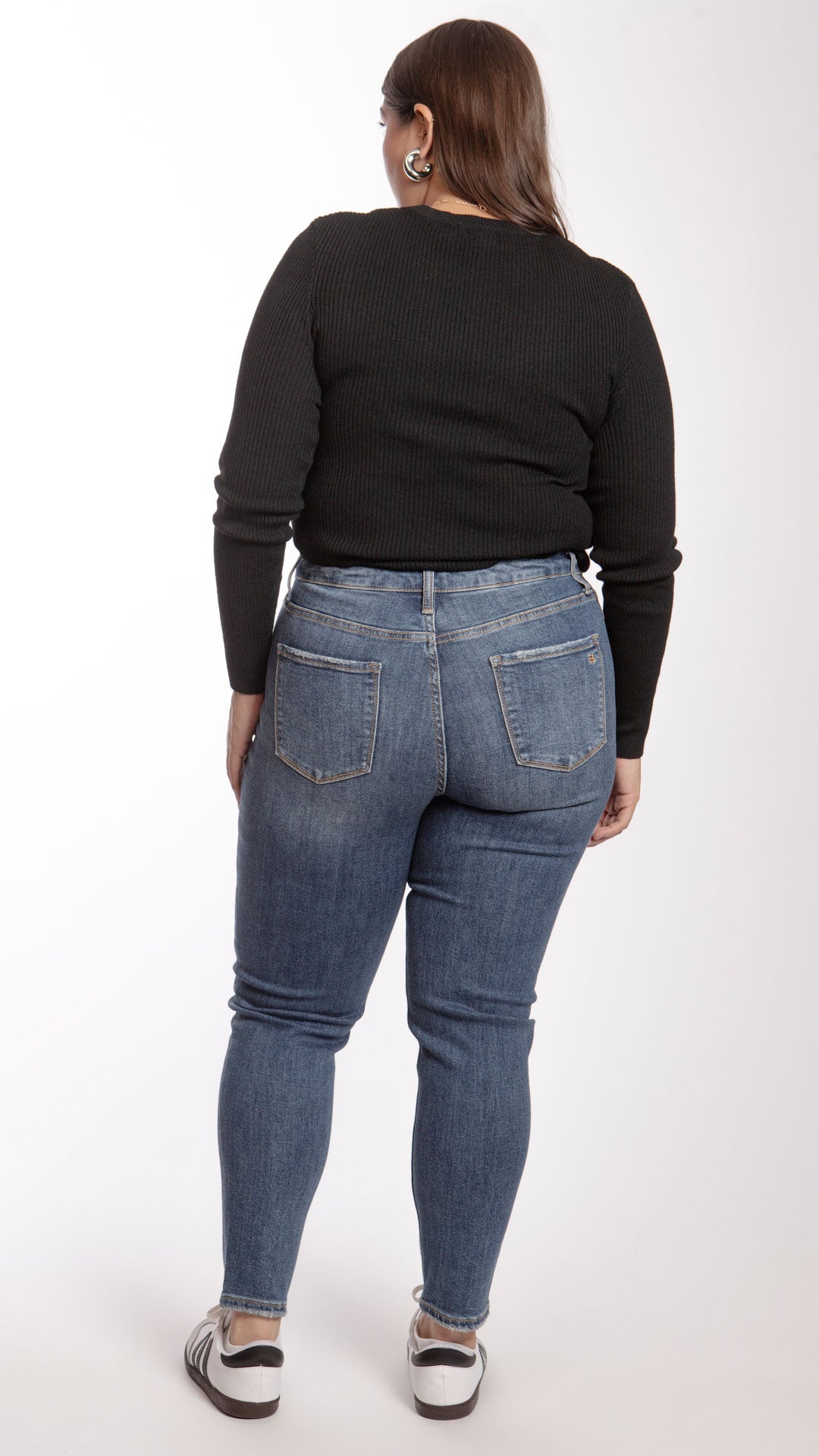 Pantalón High Rise Skinny Curvy Balam BL7164