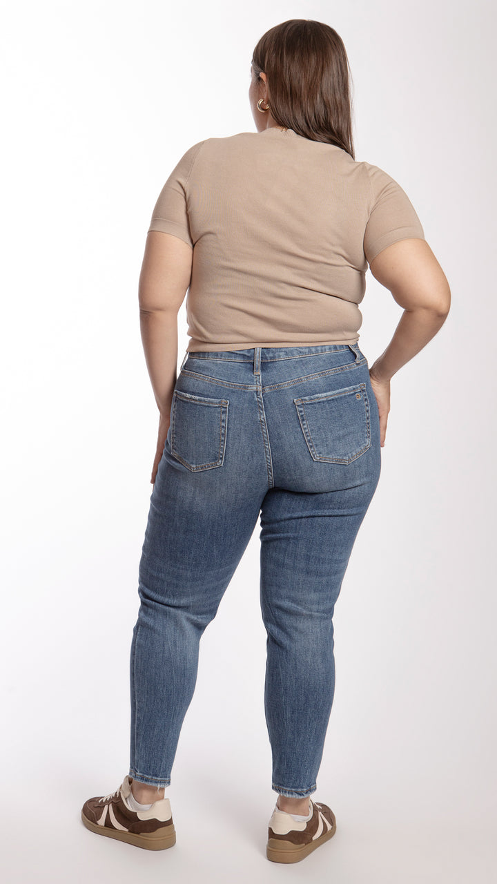 Pantalón High Rise Skinny Curvy Balam BL7165