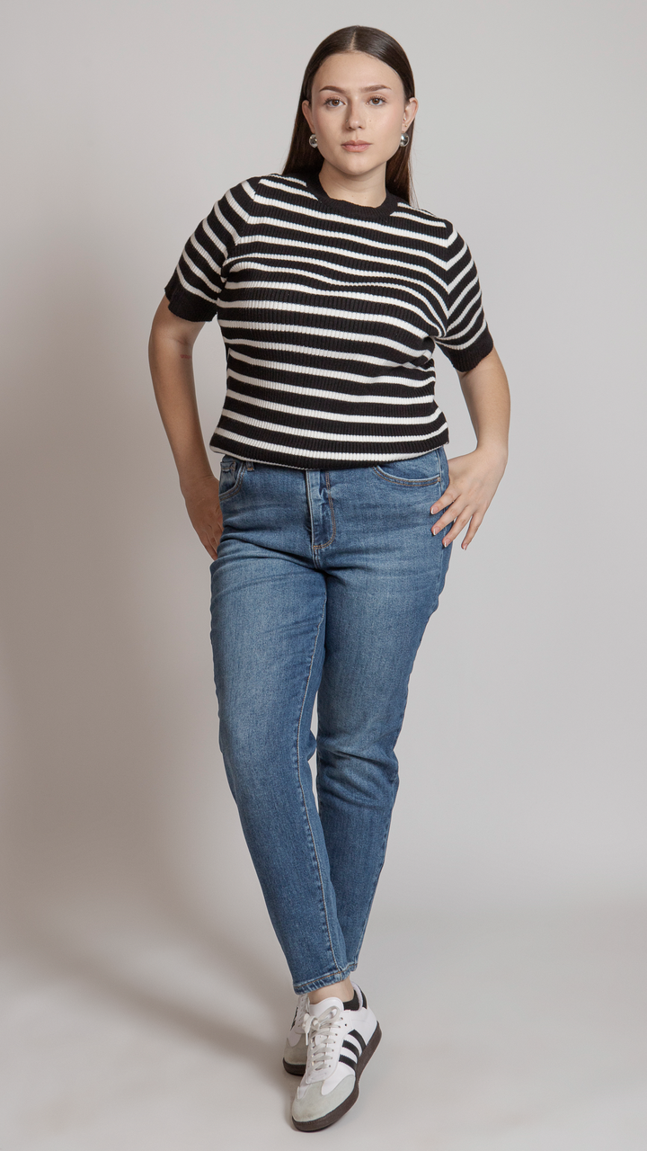 Pantalón High Rise Skinny Curvy Balam BL7166