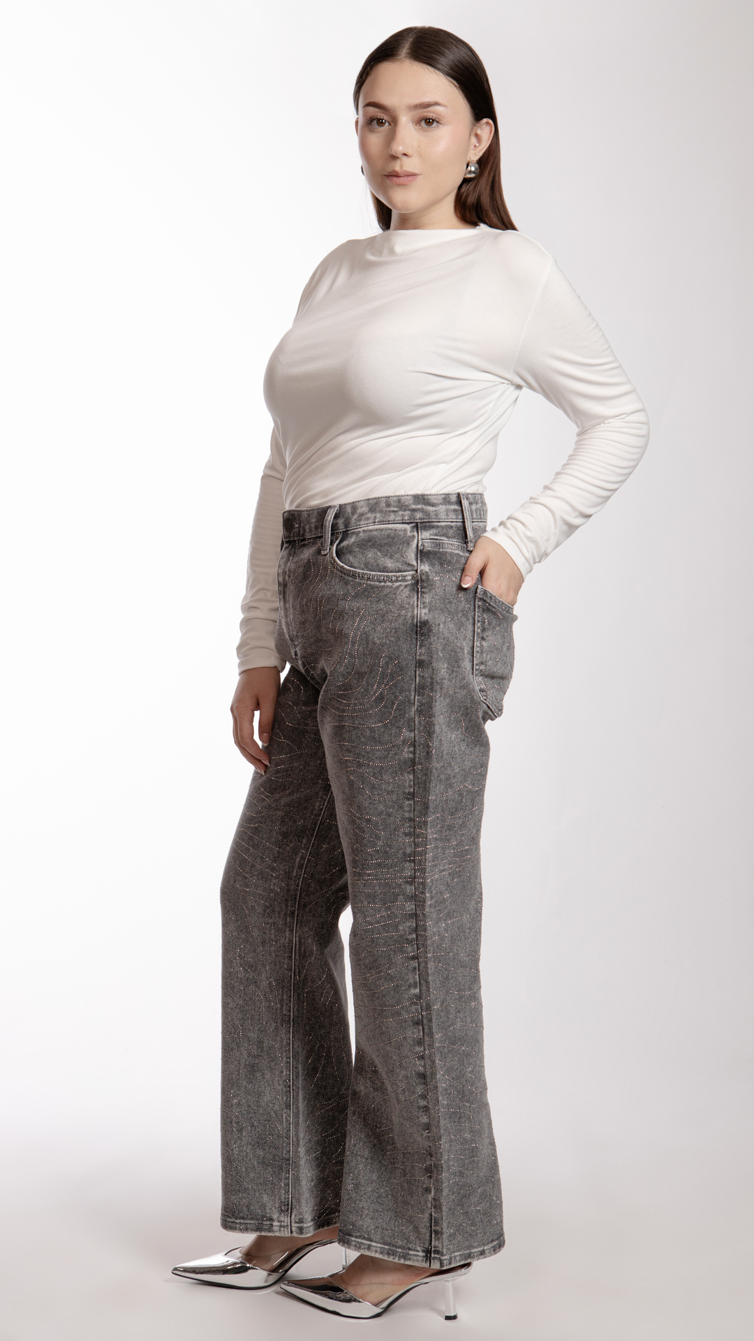 Pantalón Wide Leg Curvy Balam BLX7168