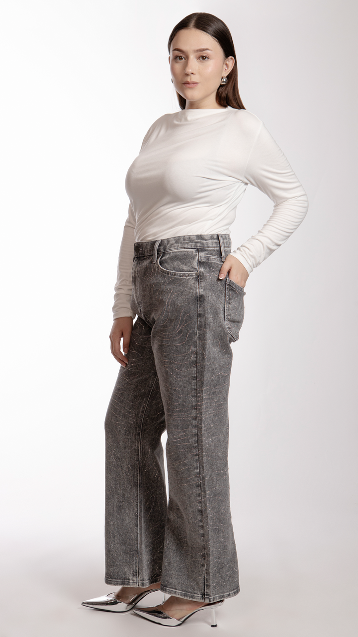 Pantalón Wide Leg Curvy Balam BLX7168