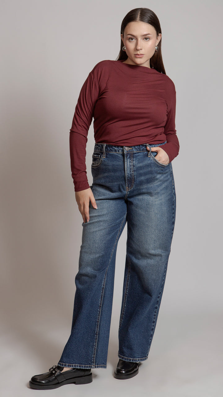 Pantalón Wide Leg Curvy Balam BL7174
