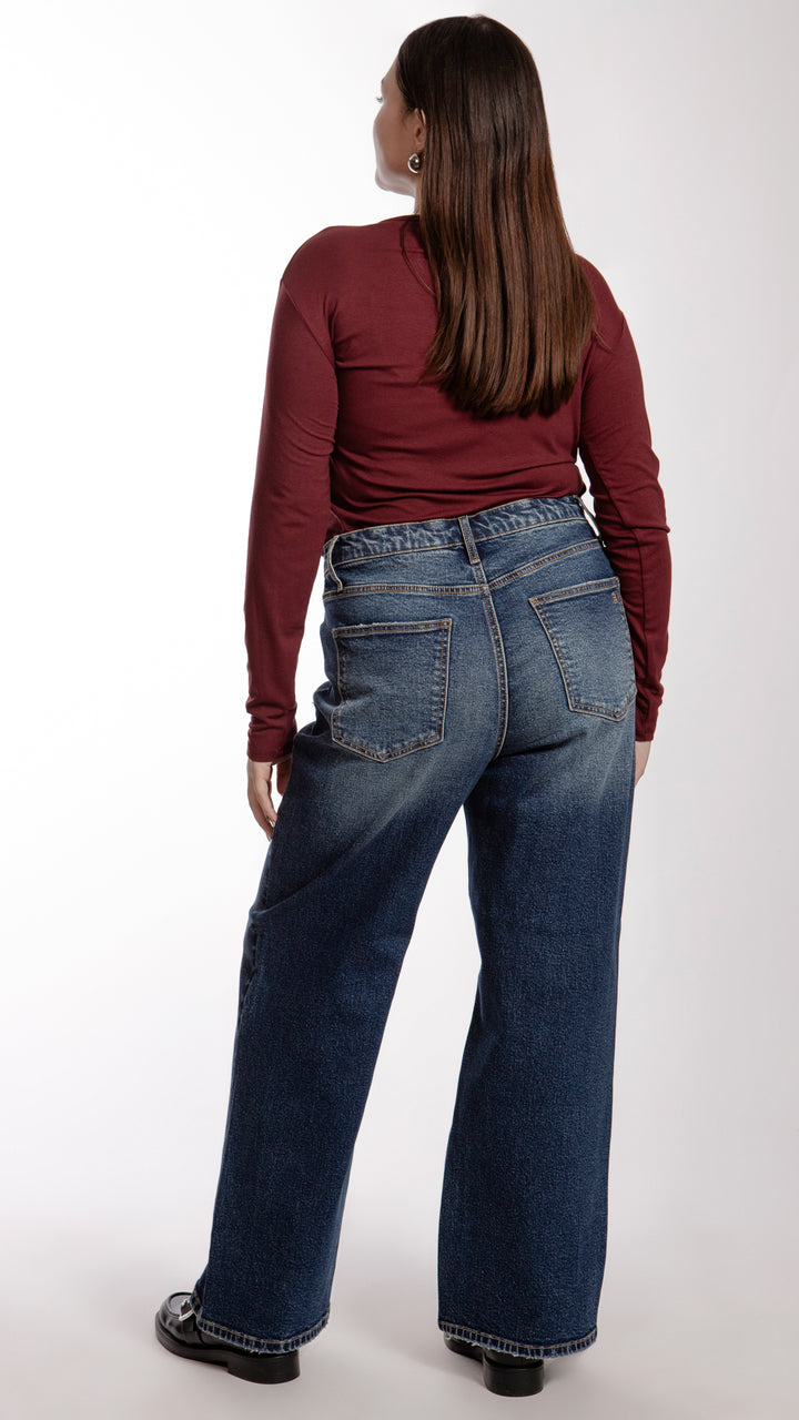Pantalón Wide Leg Curvy Balam BL7174