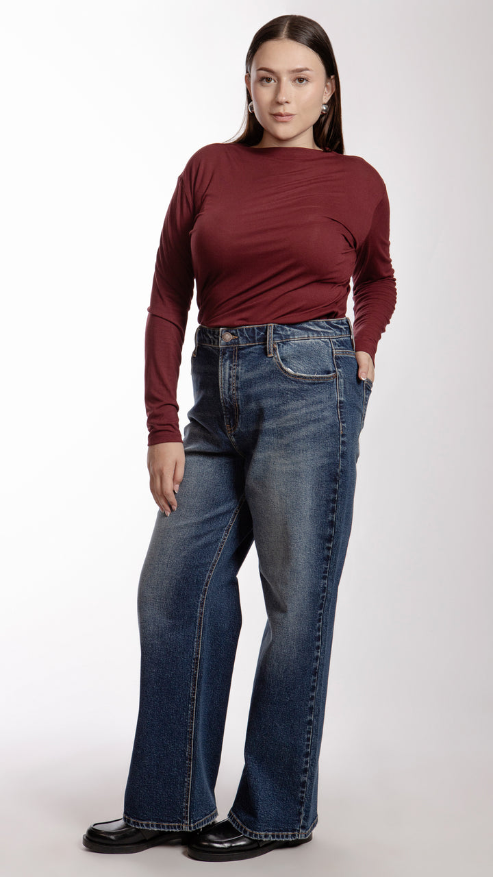Pantalón Wide Leg Curvy Balam BL7174