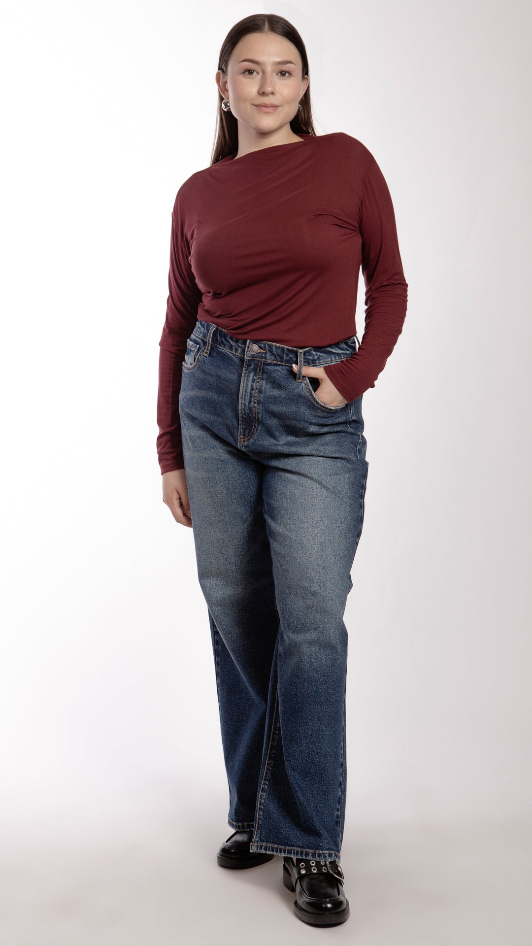 Pantalón Wide Leg Curvy Balam BL7174