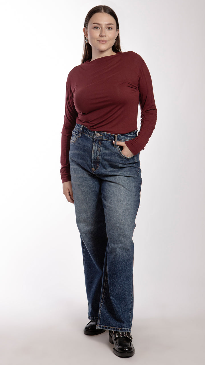 Pantalón Wide Leg Curvy Balam BL7174