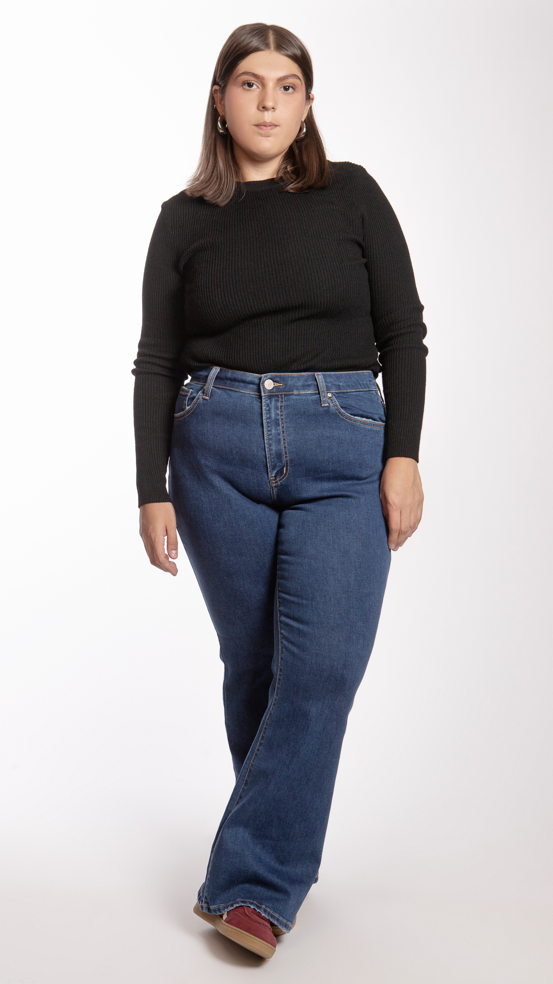 Pantalón Flare Curvy Balam BL7182