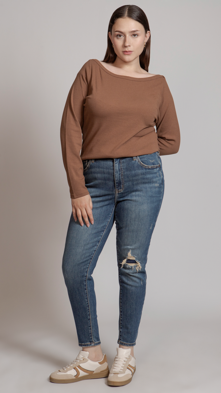 Pantalón High Rise Skinny Curvy Balam BL7193