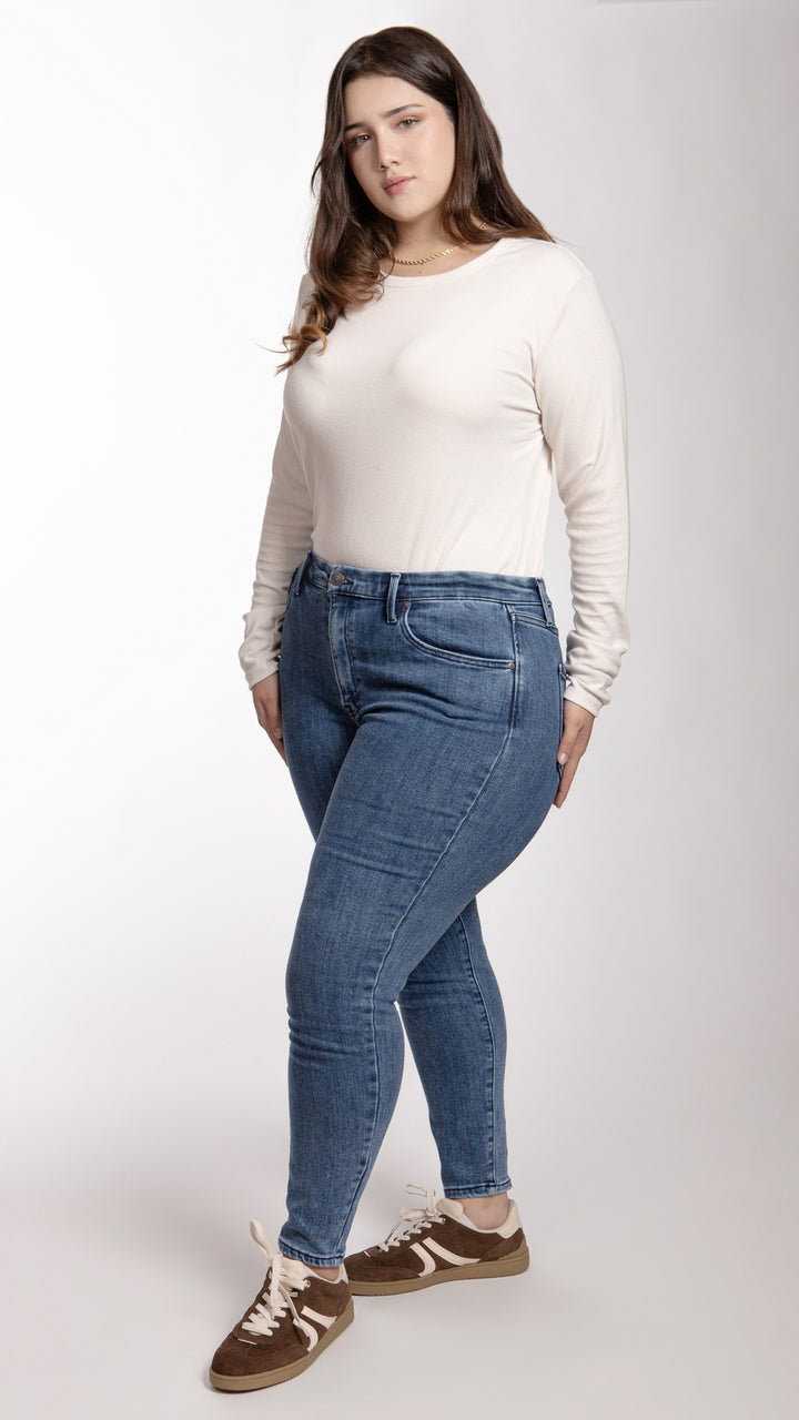 Pantalón High Rise Skinny Curvy Balam BL7195