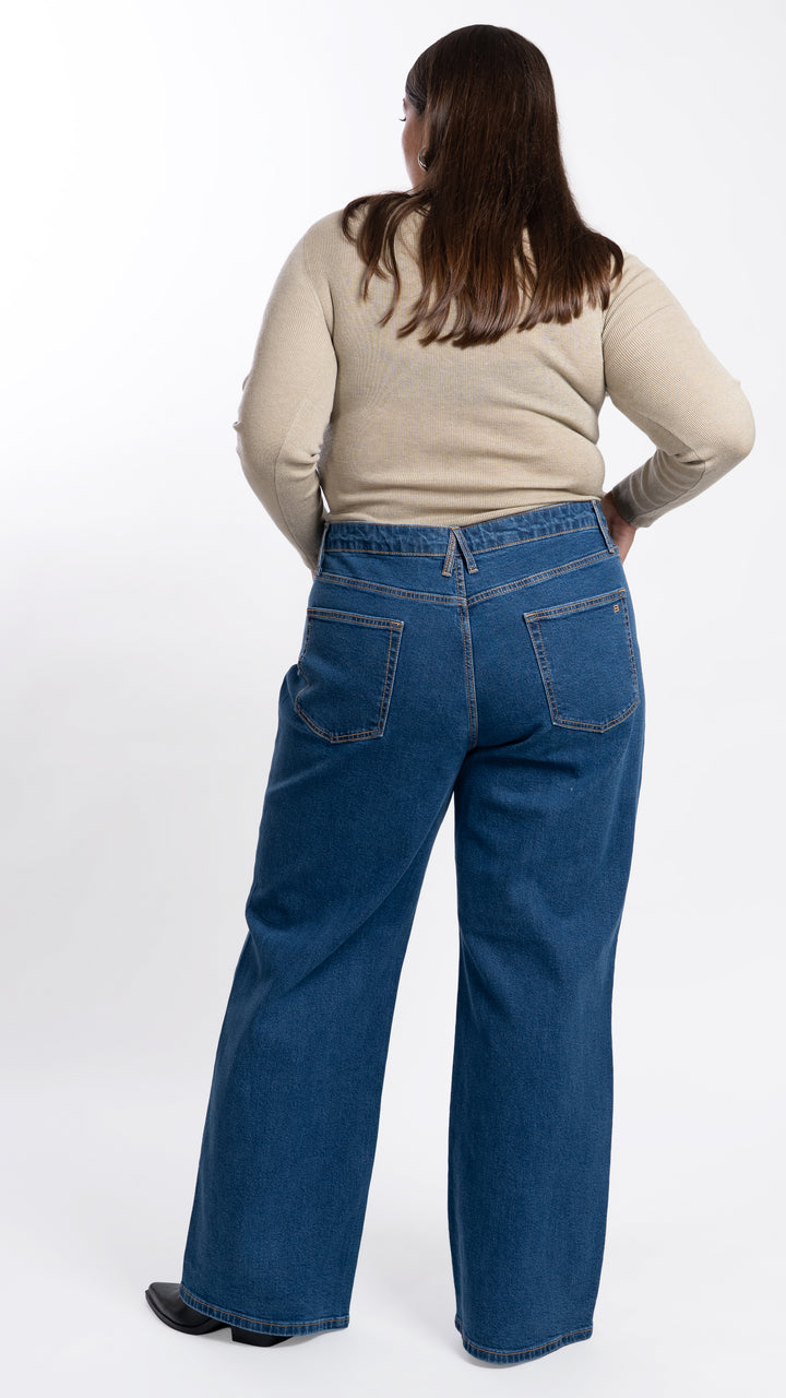 Pantalón Wide Leg Curvy Balam BL7198