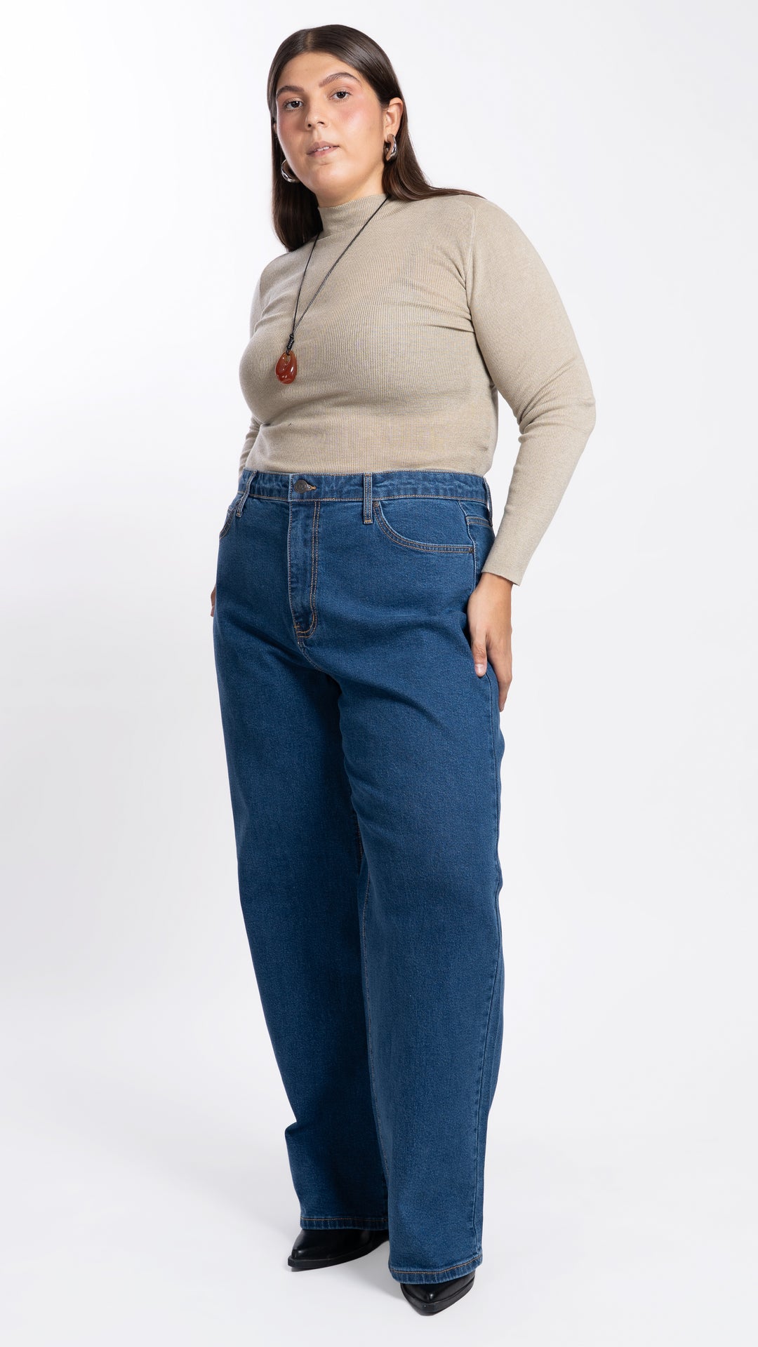 Pantalón Wide Leg Curvy Balam BL7198