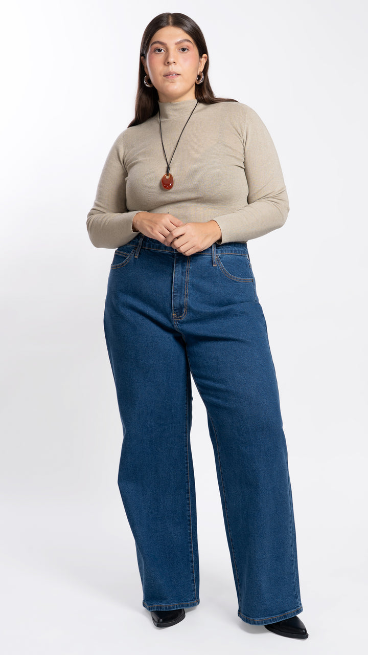 Pantalón Wide Leg Curvy Balam BL7198