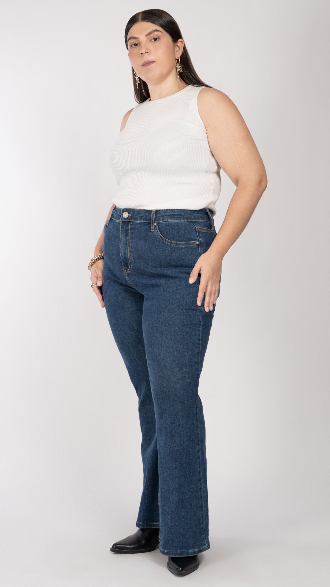 Pantalón Flare Curvy Balam BL7229