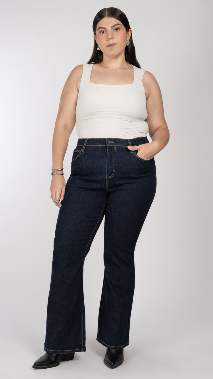 Pantalón Flare Curvy Balam BL7229