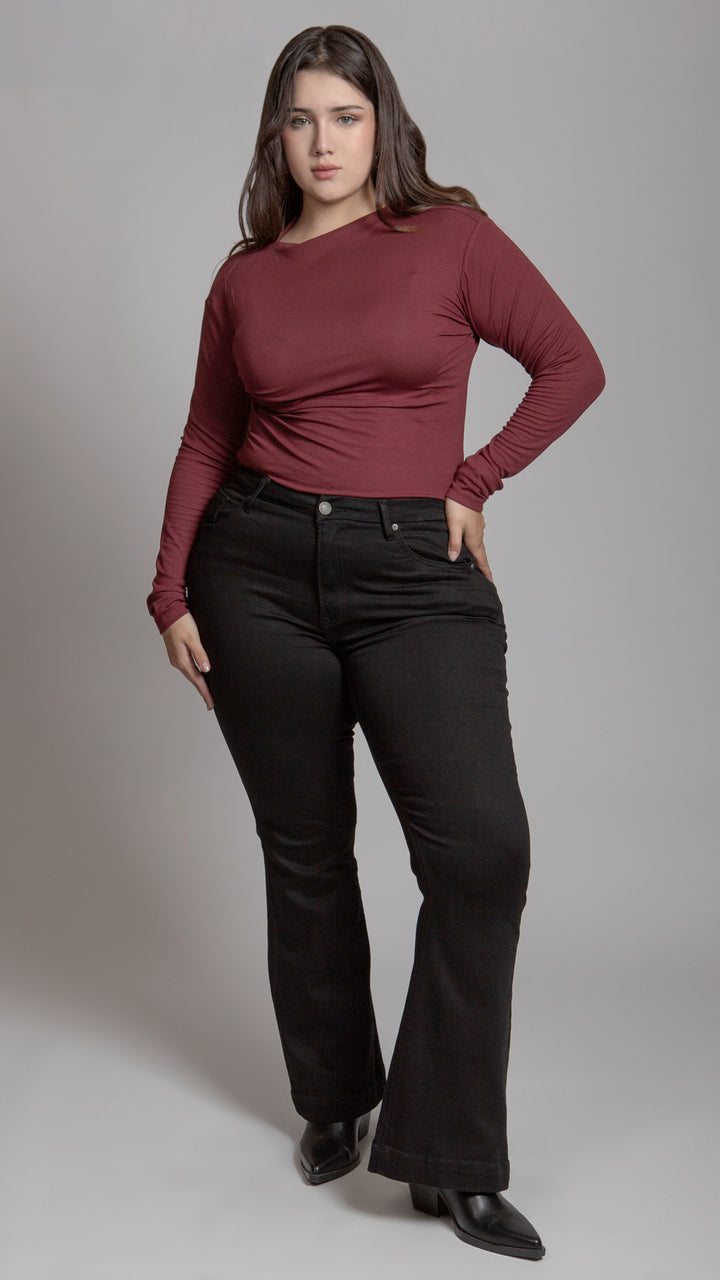 Pantalón Flare Curvy Balam BL7249