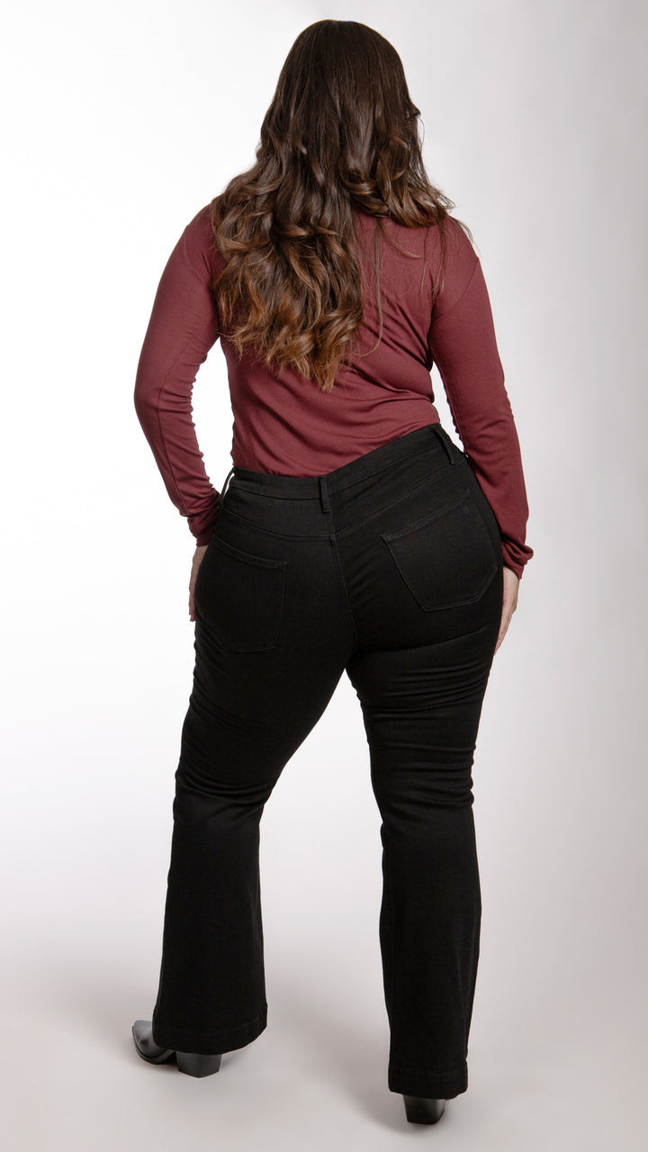 Pantalón Flare Curvy Balam BL7249