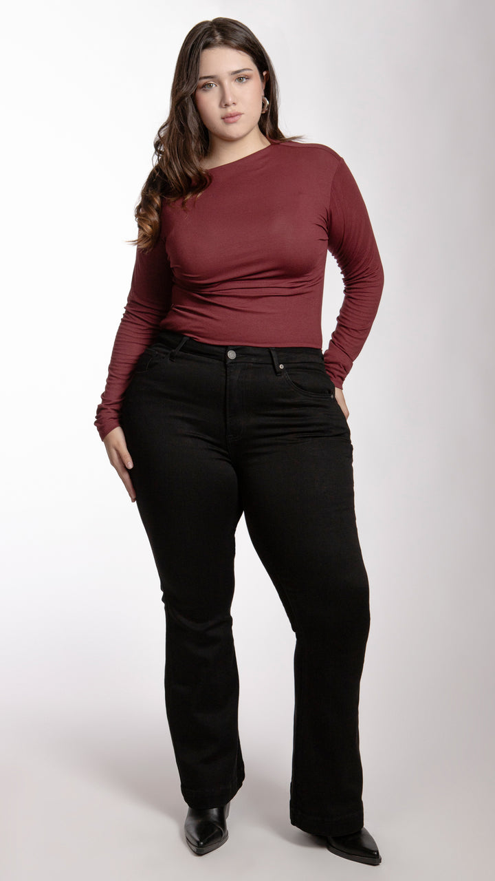 Pantalón Flare Curvy Balam BL7249