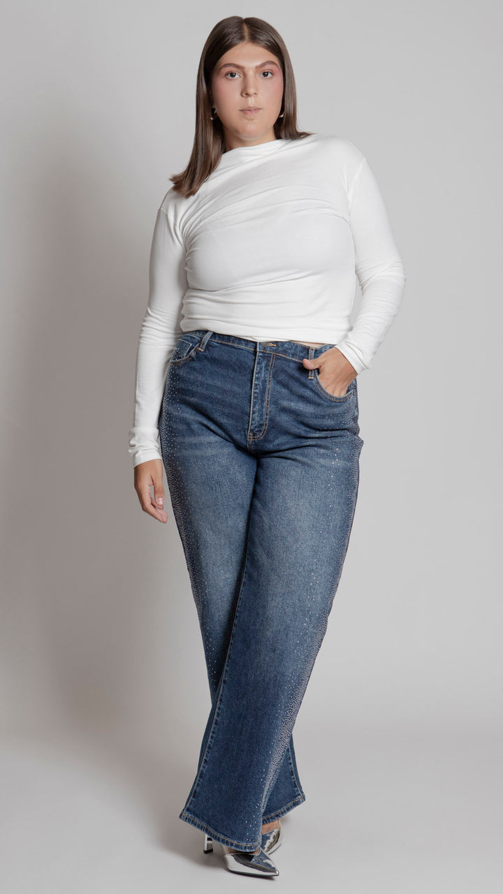 Pantalón Wide Leg Curvy Balam BL7256