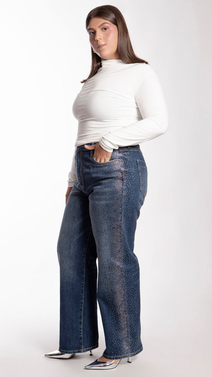 Pantalón Wide Leg Curvy Balam BL7256